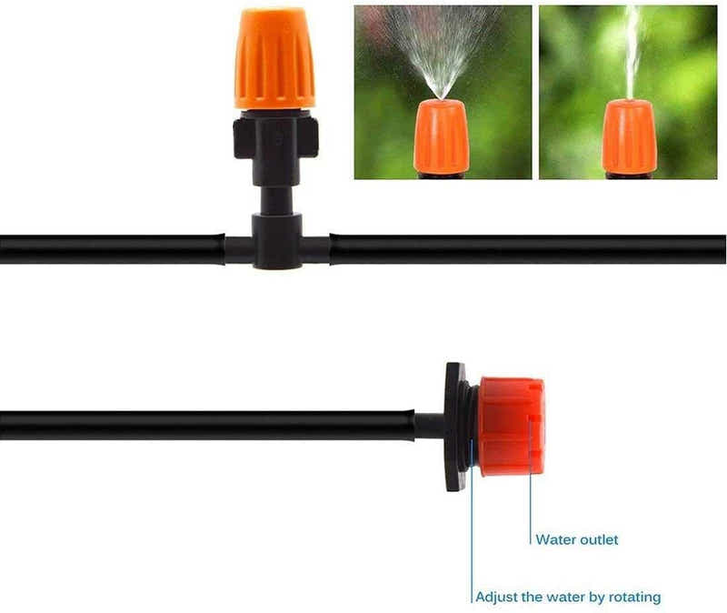 DS BS 148Pcs Watering Drip Irrigation Hose Kit System