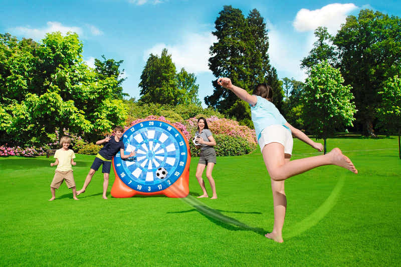 Bestway Inflatable Dartboard + ZURU X-Shot Fast Fill Hydro Cannon