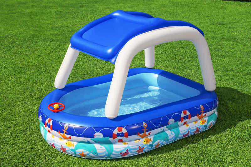 Bestway Family Pool with Canopy 2.13 m x 1.55 m