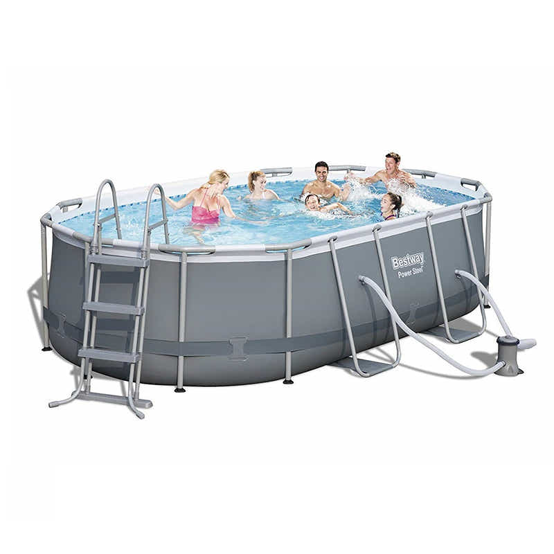 Bestway Power Steel Oval Pool 4.27m x 2.5m