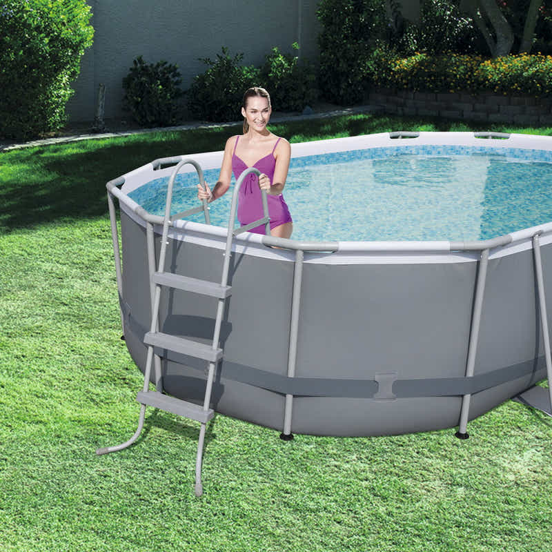 Bestway Power Steel Oval Pool 4.27m x 2.5m
