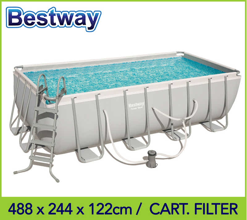 Bestway Power Steel Pool 4.88m x 2.44m