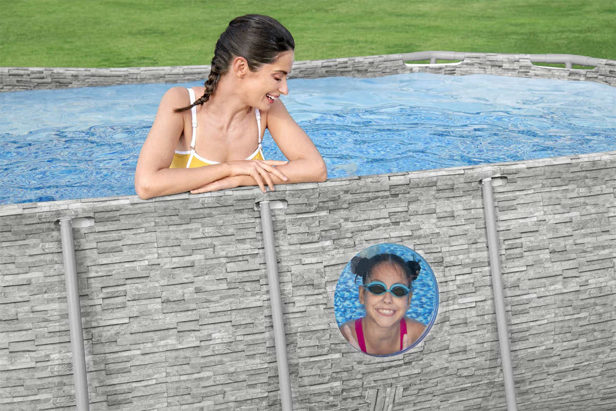 DS Bestway Power Steel Oval Pool 4.27 m x 2.50 m