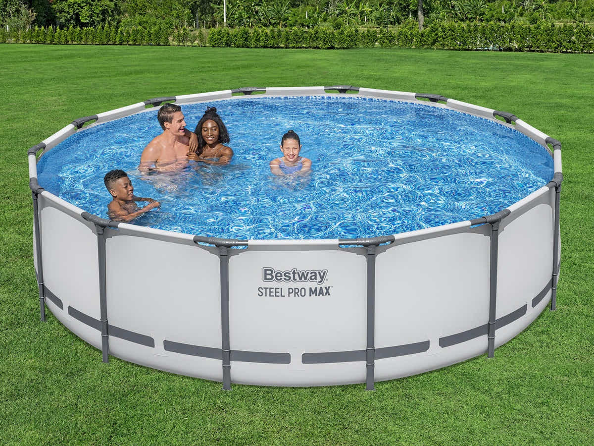 DS Bestway Steel Pro MAX 4.27m x 1.07m Round Pool Set 56949