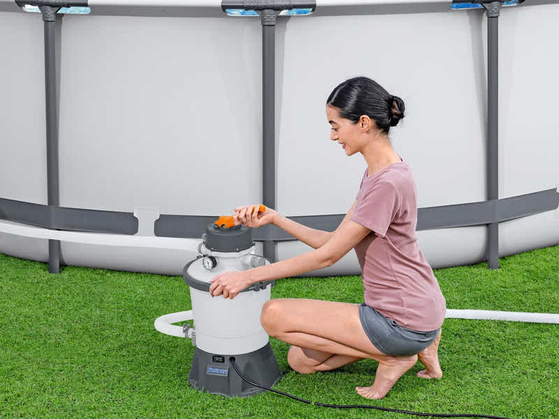 Bestway 800gal Flowclear Sand Filter Pump 1100-18100L pools