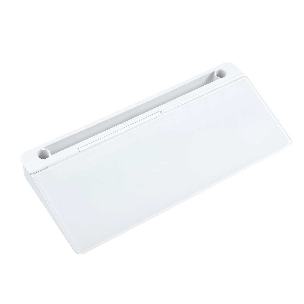 DS BD Glass Desktop Whiteboard Organiser Dry Erase Board Memo Note Pad Keyboard