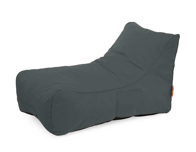 Outdoor Foam Lounger Bed - Grey