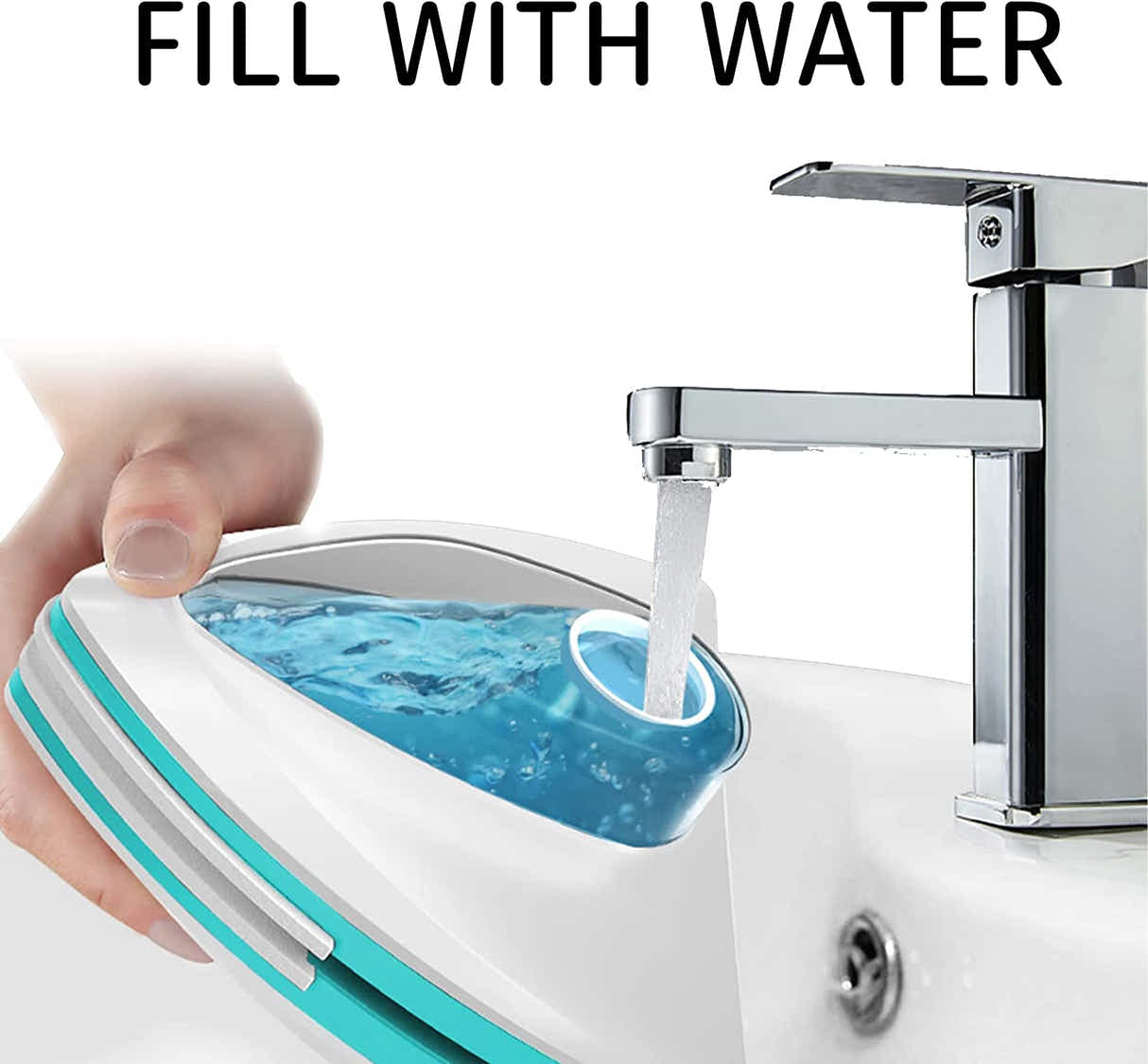 DS BS Water-filled Magnetic Double Side Glass Cleaning Brush 15-26mm
