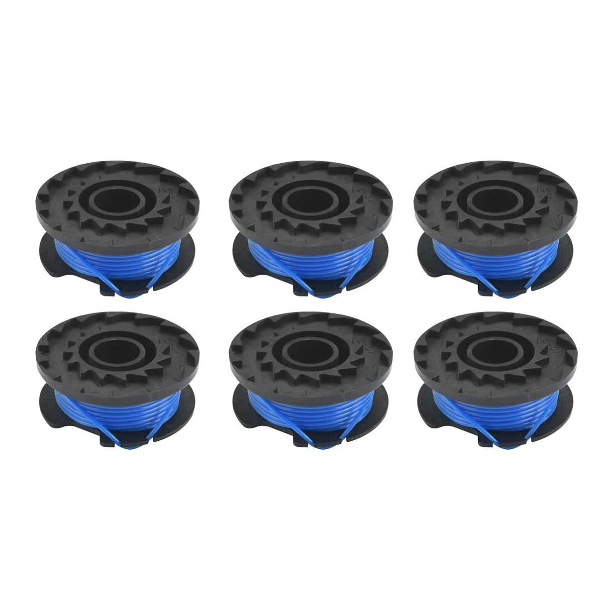 DS BS 6 Pack Replacement Strimmer Spools Compatible With Ryobi Trimer