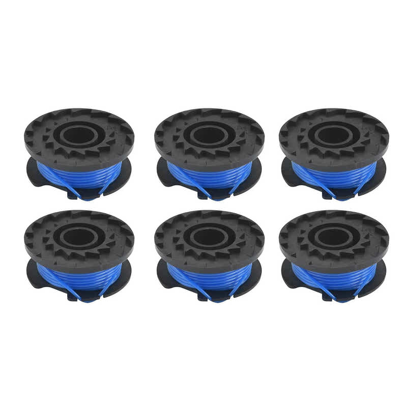 DS BS 6 Pack Replacement Strimmer Spools Compatible With Ryobi Trimer
