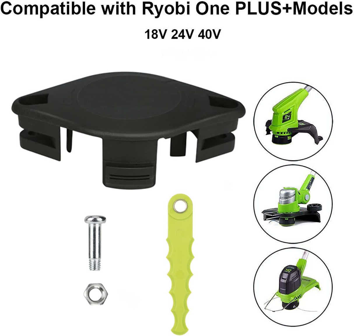 DS BS Weed Eater Bladed Head Set Compatible With Ryobi Trimer
