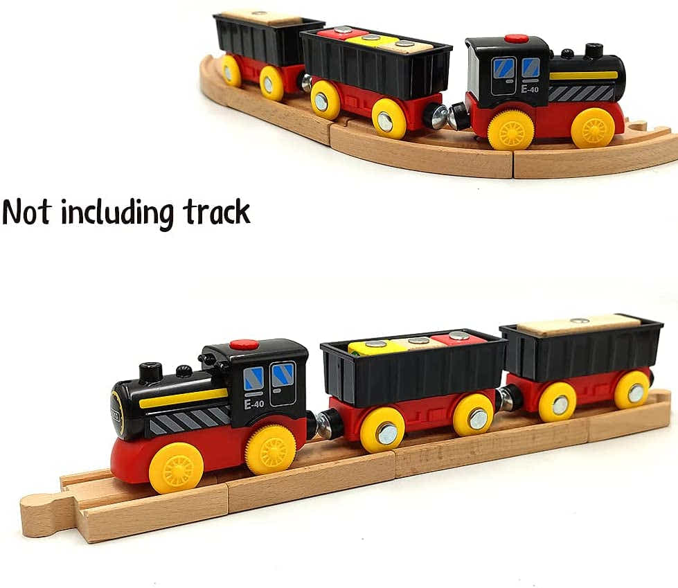 DS BS Battery Operated Steam Train for Wooden Track