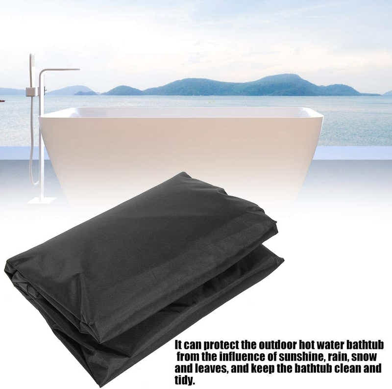 DS BS Outdoor Square Hot Tub SPA Cover Protector 231 X 231CM
