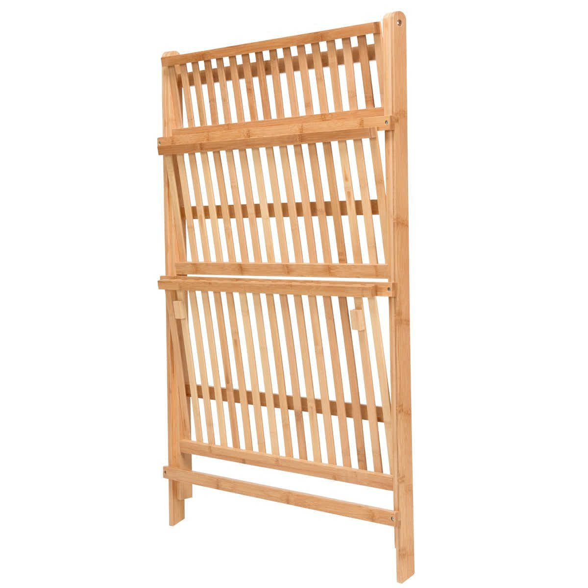 DS BS 3 Tier Foldable Bamboo Deco Plant Rack