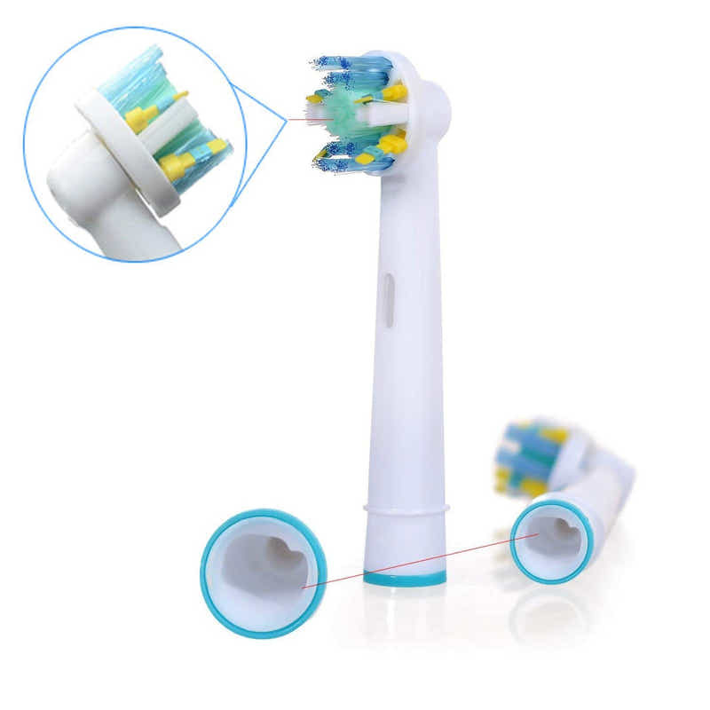 DS BS 8pc Replacement Electric Toothbrush Heads Compatible for Oral B