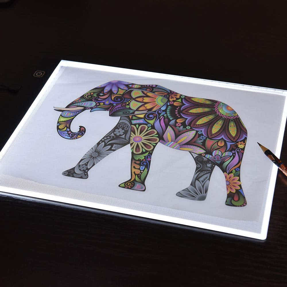 DS BS USB LED Light Drawing Copy Board A3