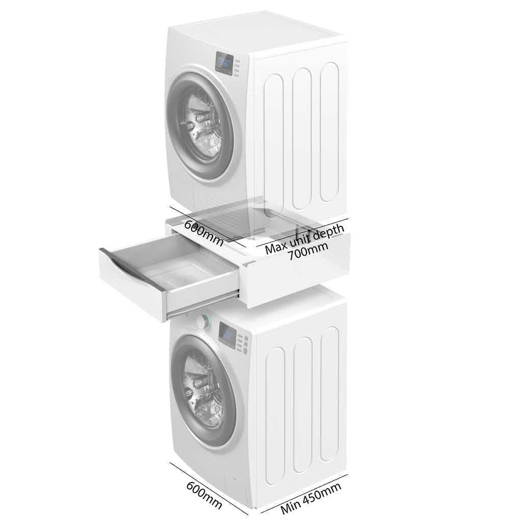 Meliconi Stacking Kit with Pull Out Drawer