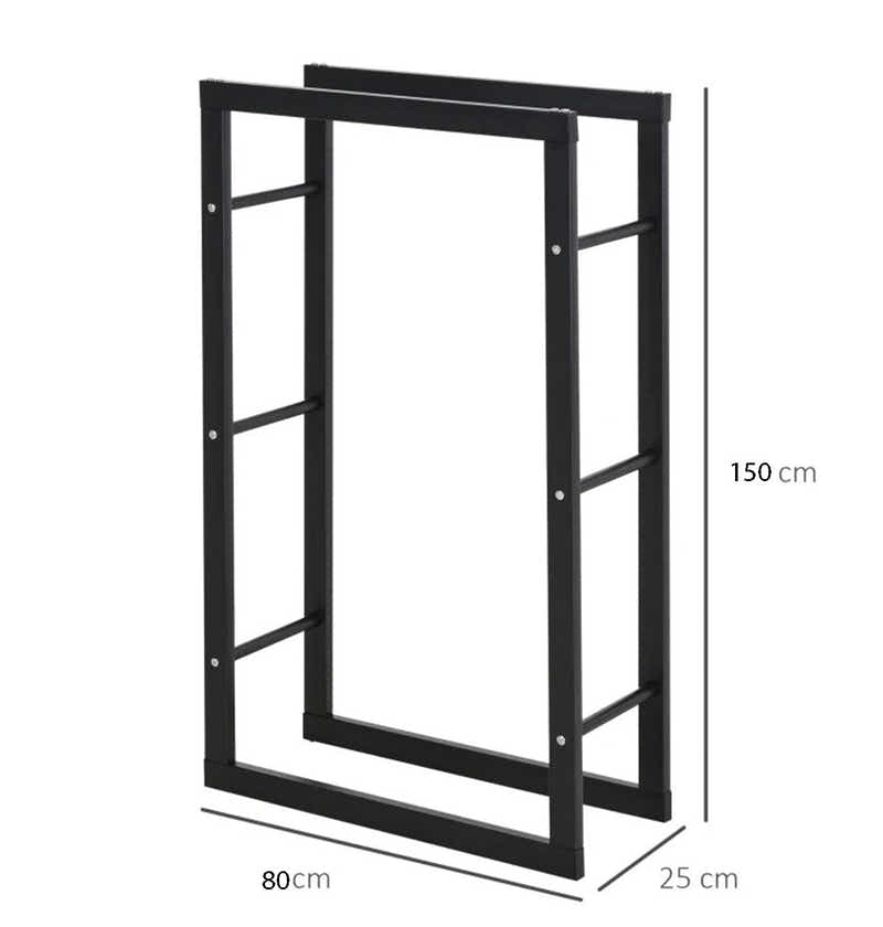 DS BS Firewood Rack Wood Storage Rack - 150??80??25cm