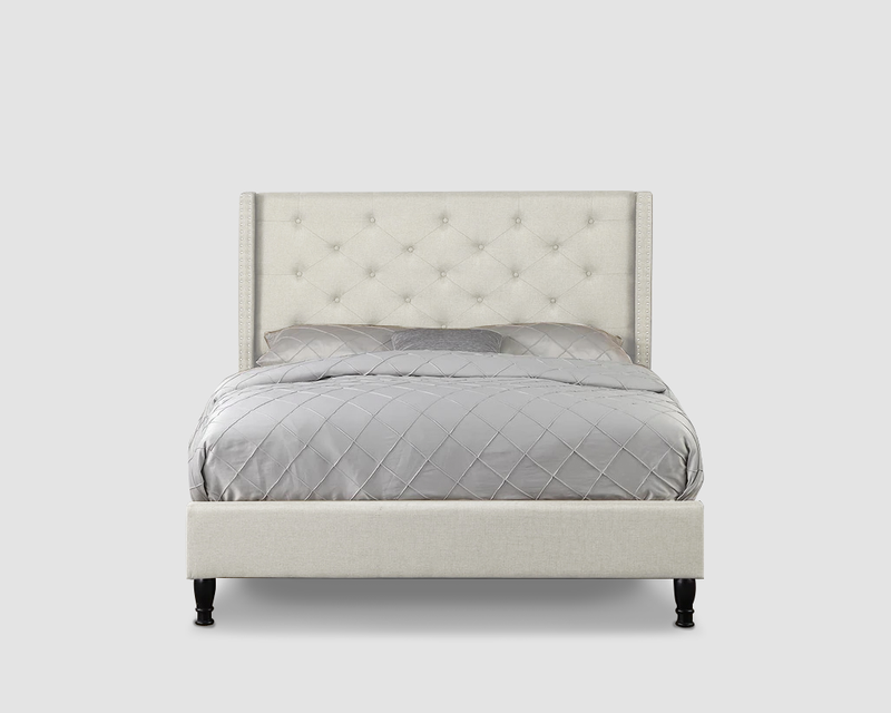 New Lisbeth Bed Frame Beige - King