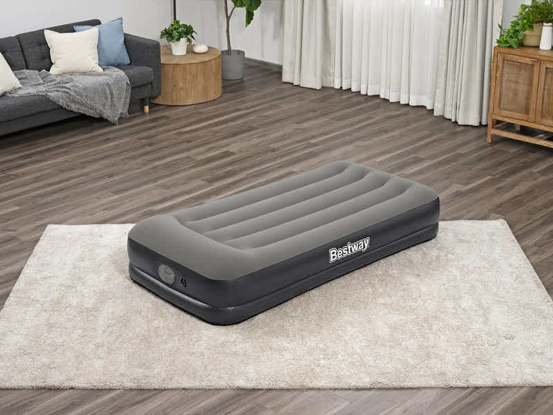 Bestway 1.91m x 97cm x 36cm Tritech Air Mattress Single Built-in USB pump 671BT