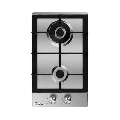 Midea 30cm 2 Burner Gas Hob Stainless Steel 30SB005