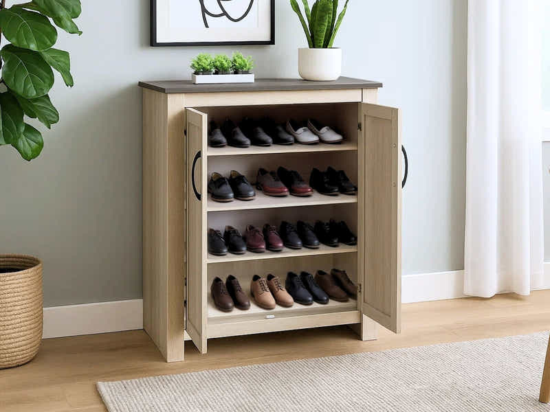 Lennart Home Essentials Bundle – Shoe Cabinet & Sideboard Set