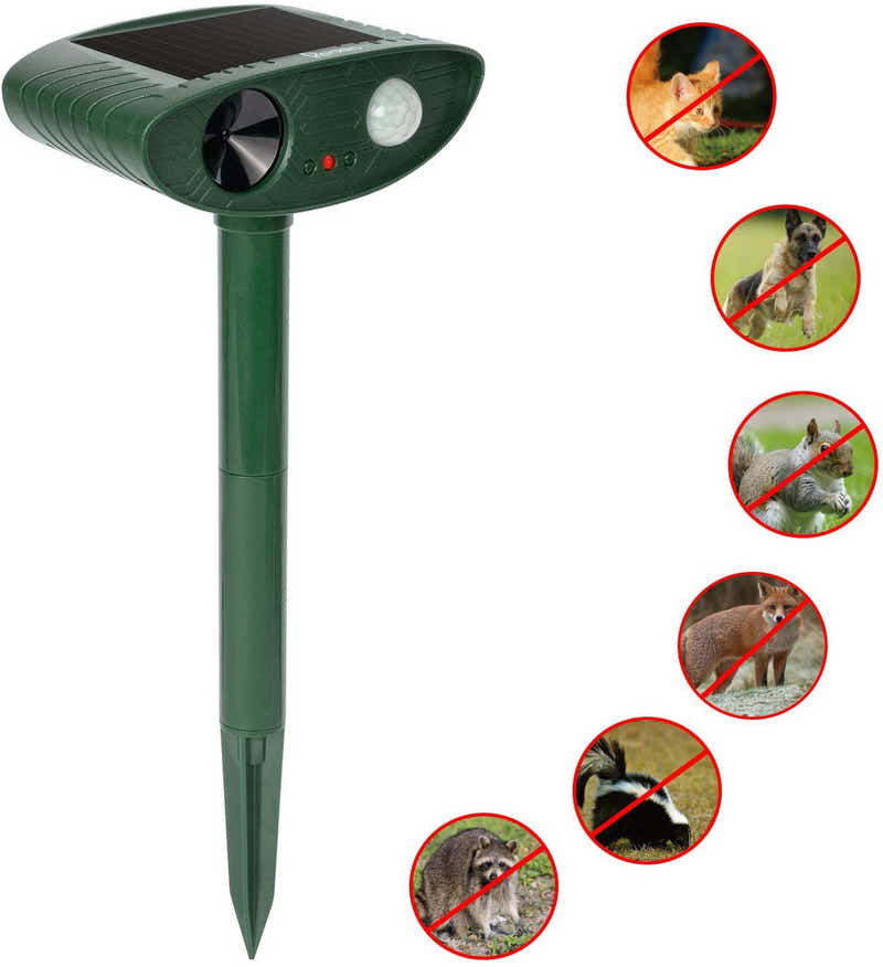 DS BS Outdoor Solar Repellent Ultrasonic Animal Repeller