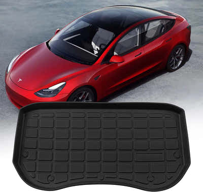 DS BS Tesla Model 3 Front Trunk Mats
