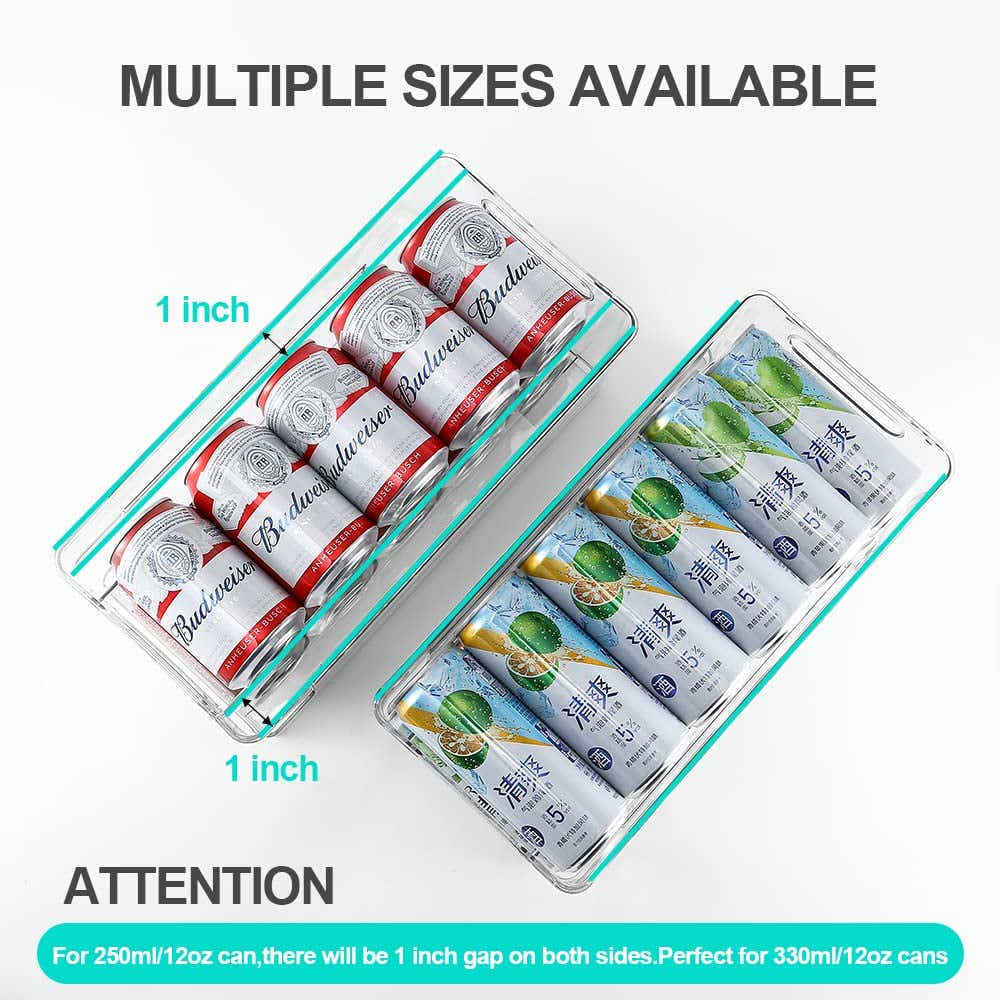 DS BS Automatic Rolling Beverage Soda Can Storage Organizer