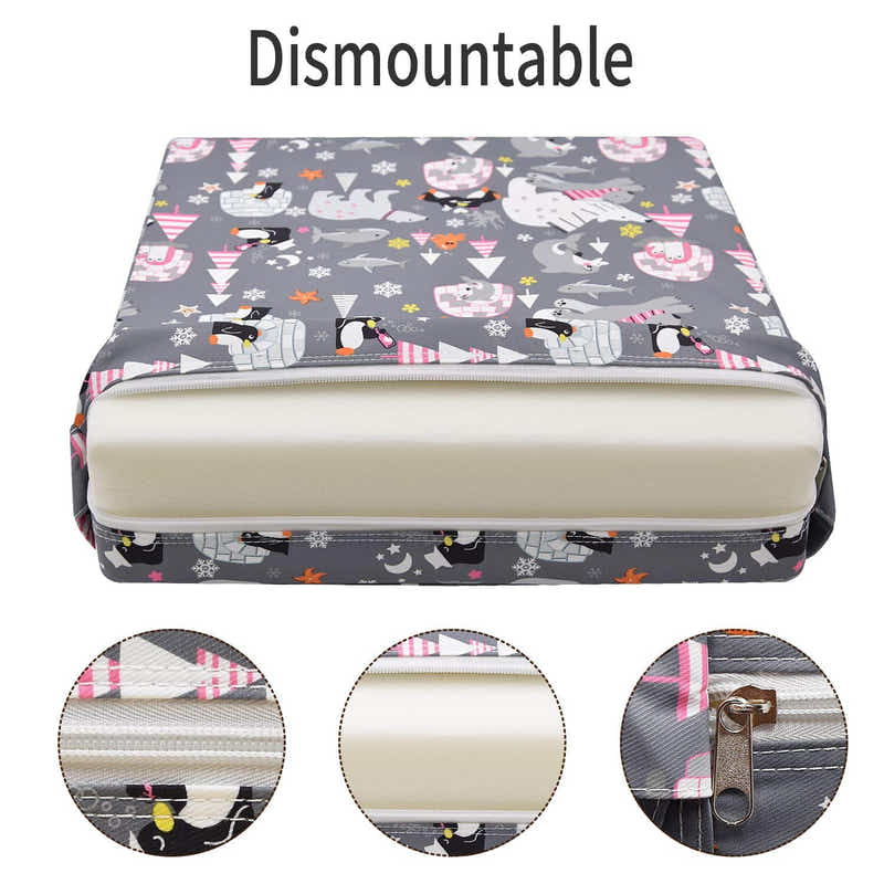 DS BS Kids Dismountable Highchair Booster Cushion-Polar Bear