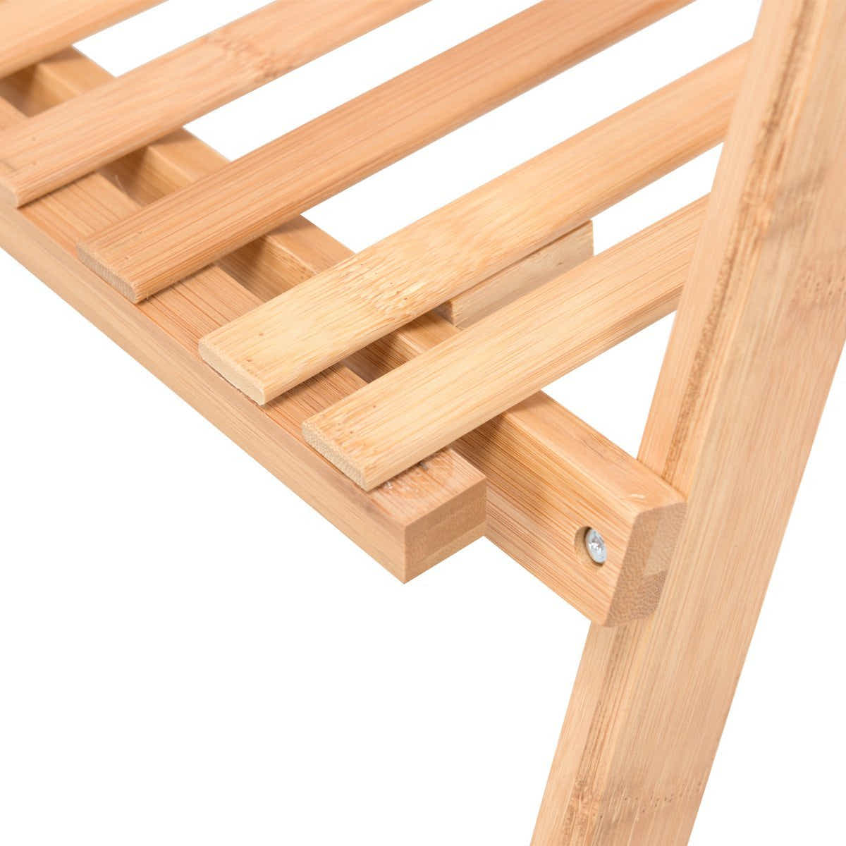 DS BS 3 Tier Foldable Bamboo Deco Plant Rack
