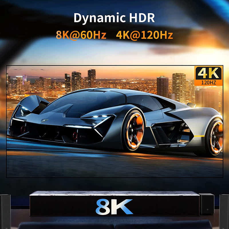 DS BS 8K Ultra High Speed HDMI 2.1 Cable