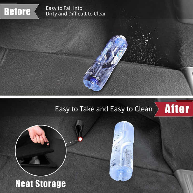 DS BS Tesla Model Y Rear Trunk Organizer Storage Boxes with Lids