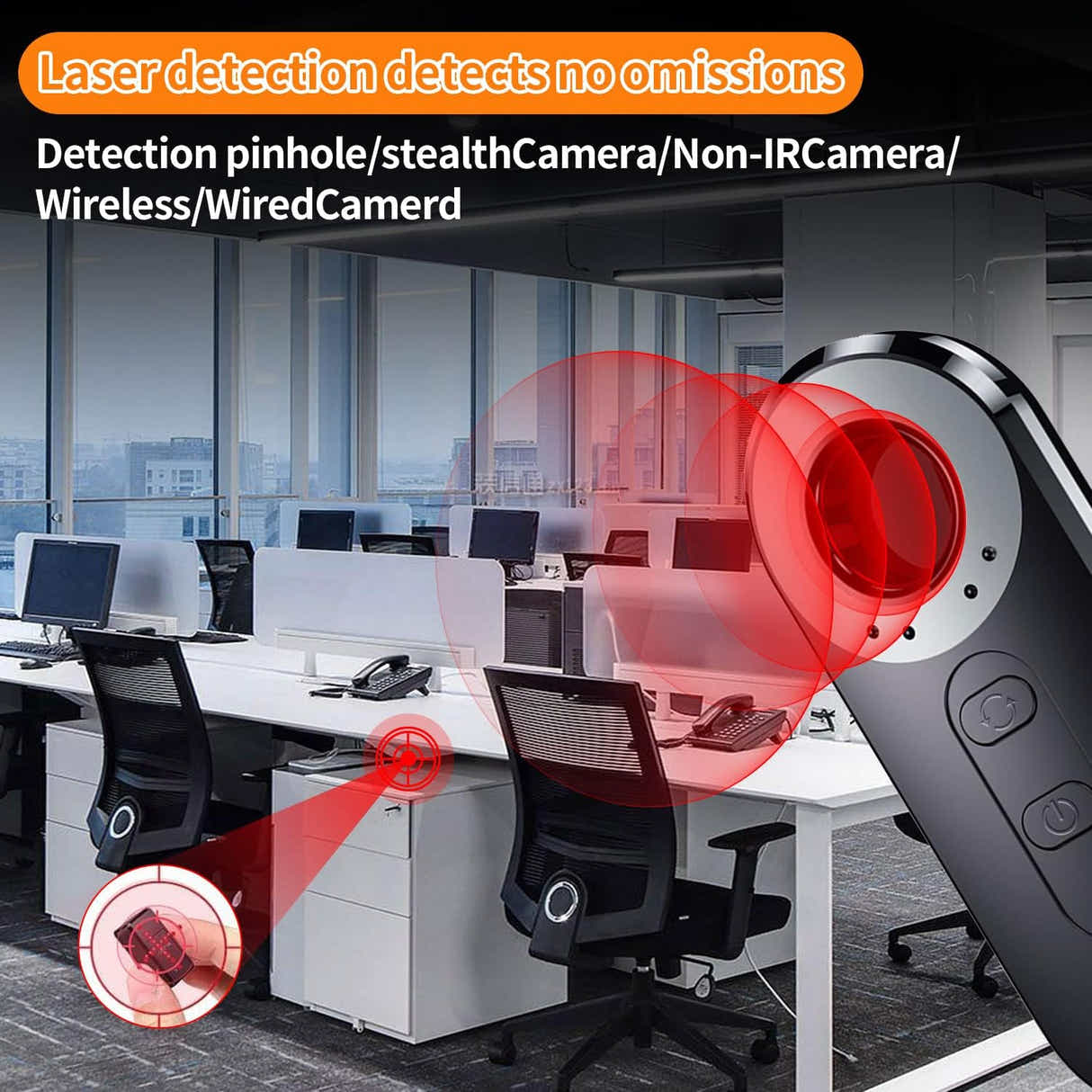 DS BS Anti-Monitoring Scan Tracker Detector Hidden Camera Detectors