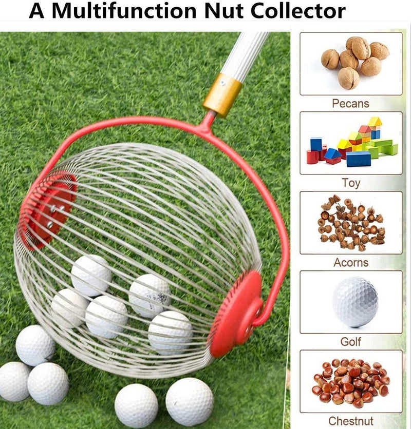 DS BS Aluminum Alloy Rolling Garden Harvest Picker