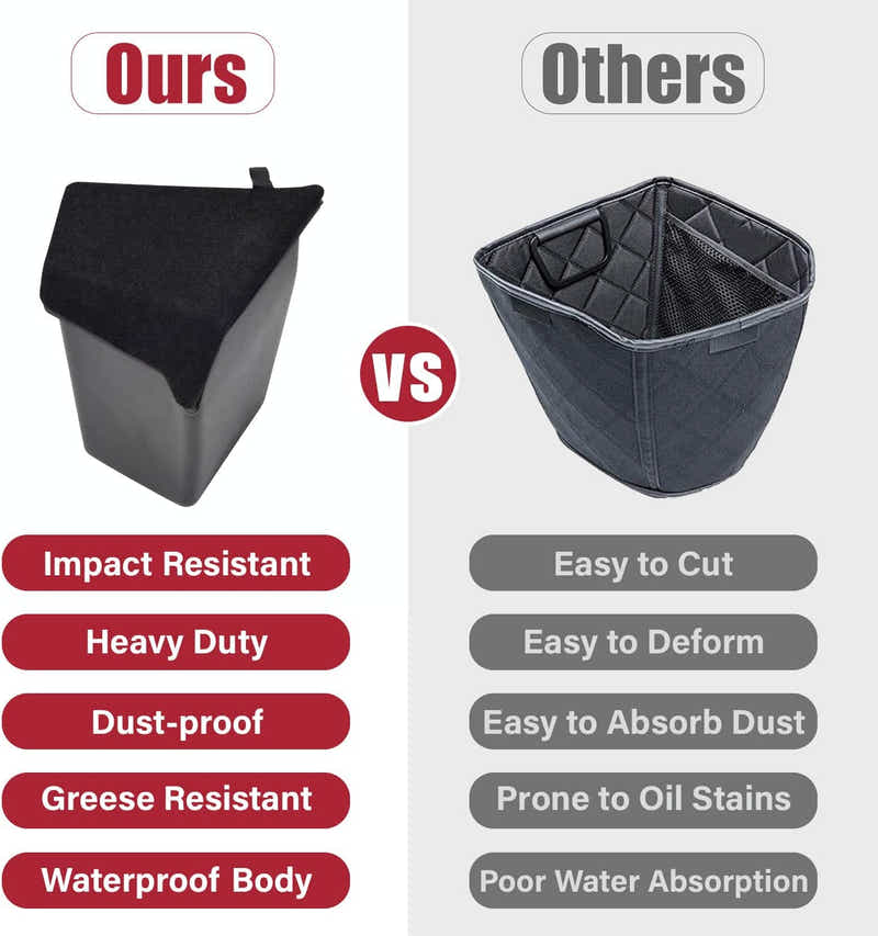 DS BS Tesla Model Y Rear Trunk Organizer Storage Boxes with Lids