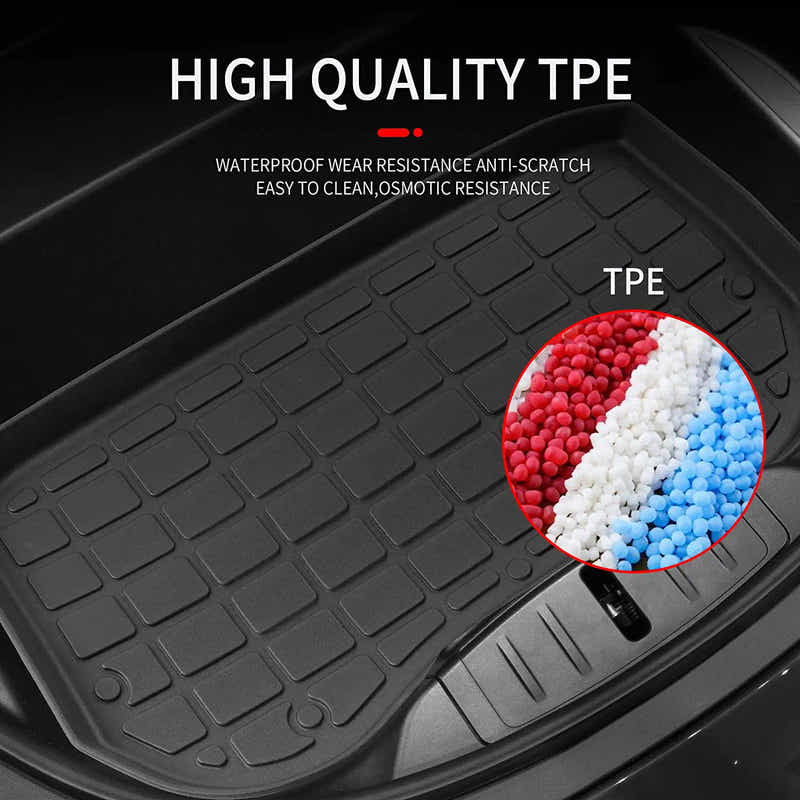 DS BS Tesla Model 3 Front Trunk Mats