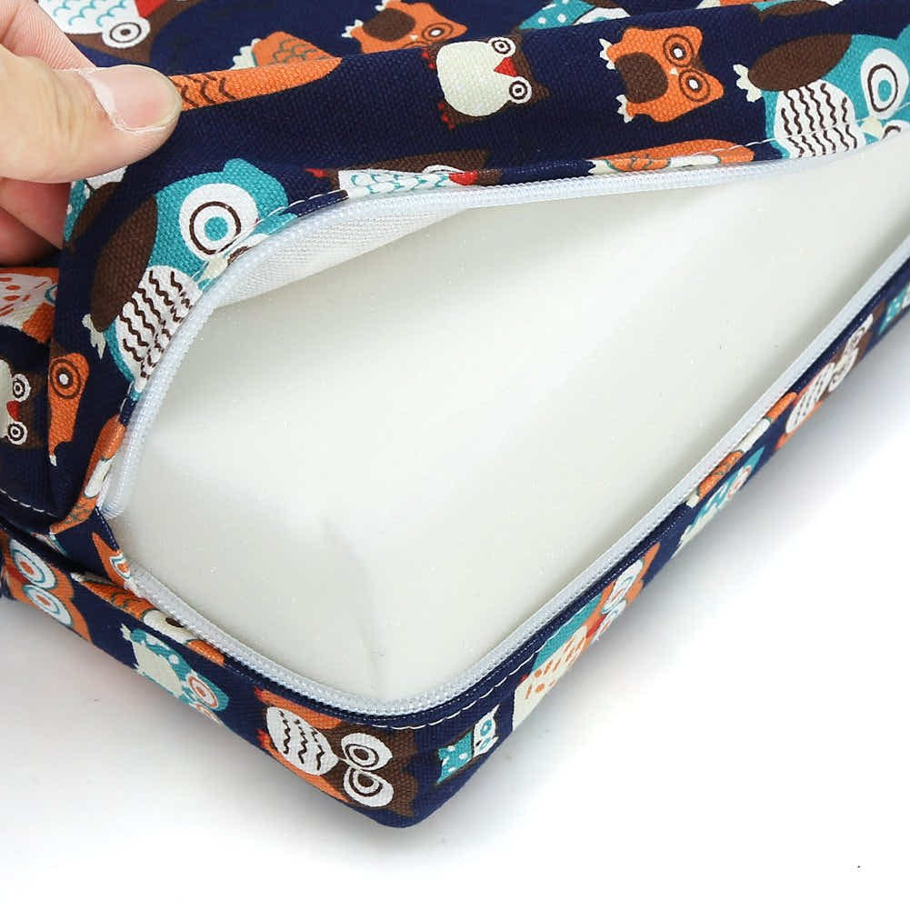 DS BS Kids Portable Dismountable Highchair Booster Cushion-Blue