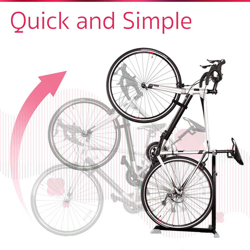 DS BS Portable Space-Saving Bike Stand Rack