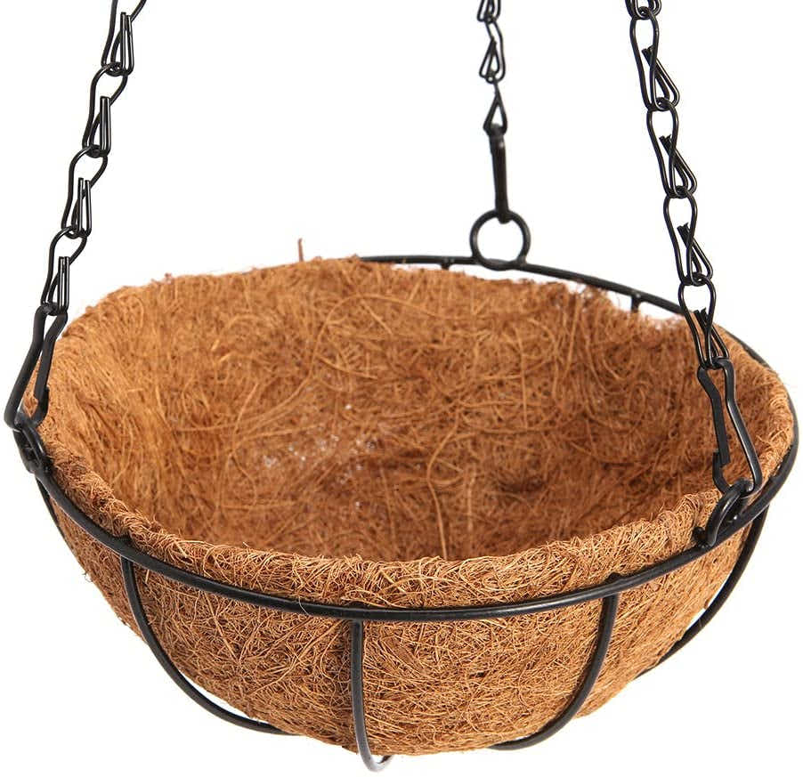 DS BS Metal Hanging Planter - Coco Liner
