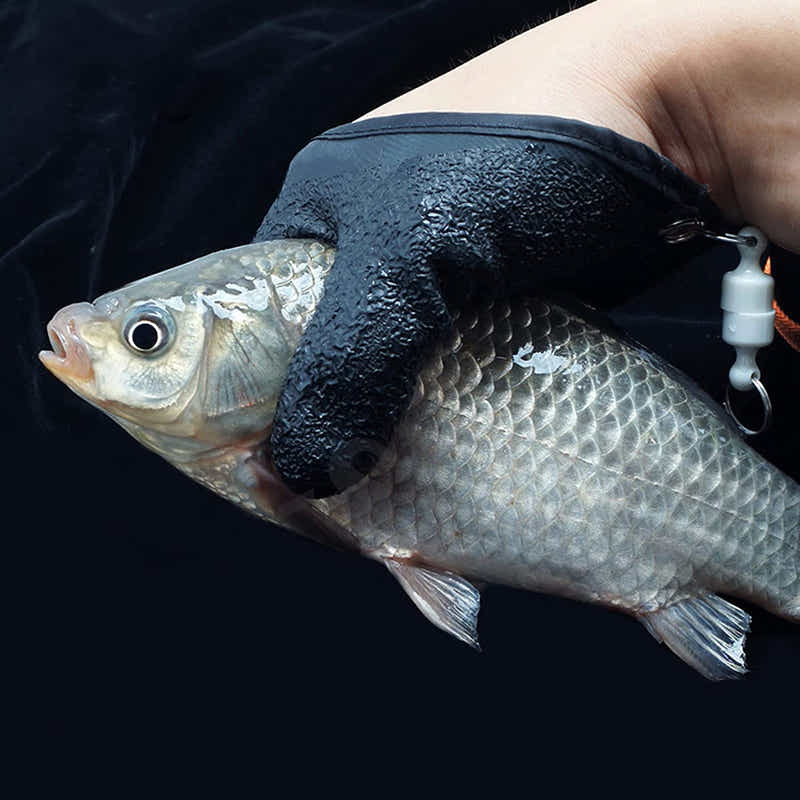 DS BS Puncture Proof Waterproof and Magnet Release Fishing Gloves