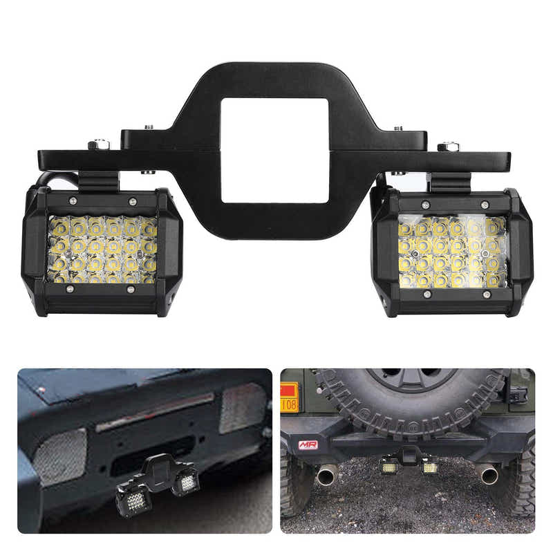 DS BS Universal Tube Tow Hitch Lamp Mounting Bracket