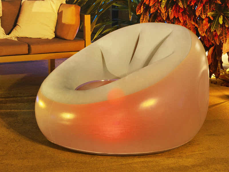 Bestway Inflate-A-Chair LED Air Chair 75086