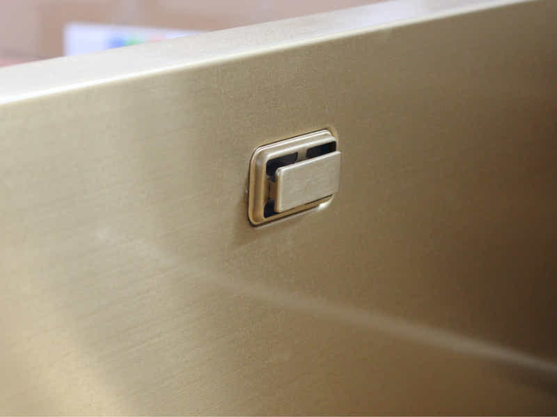 Gold Stainless Steel Single Sink