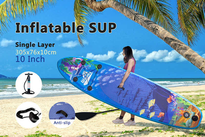 Inflatable SUP Single Layer 305x76x10cm 10 Inch