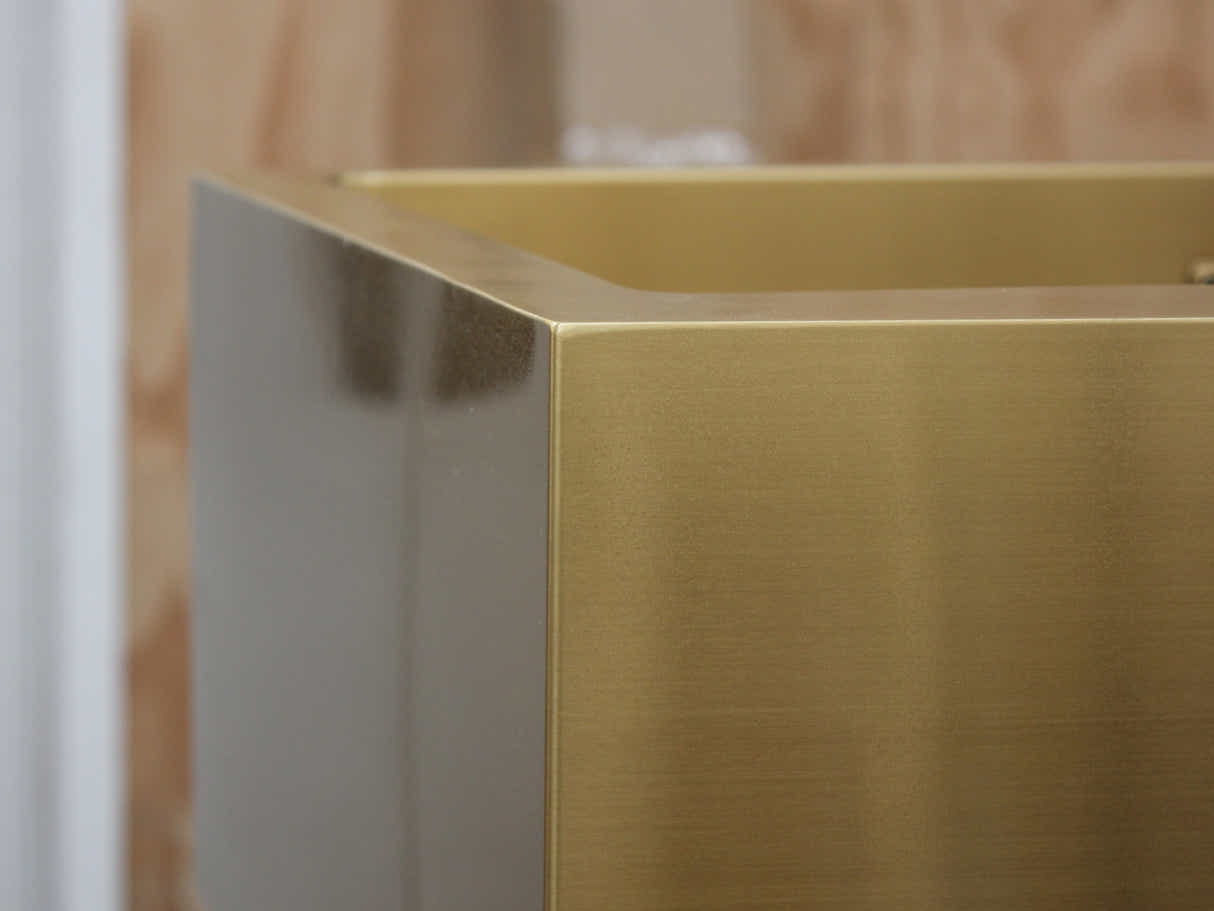 Gold Stainless Steel Single Sink