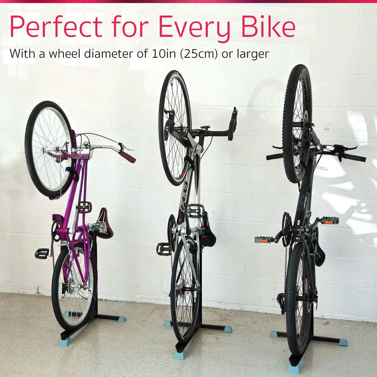 DS BS Portable Space-Saving Bike Stand Rack