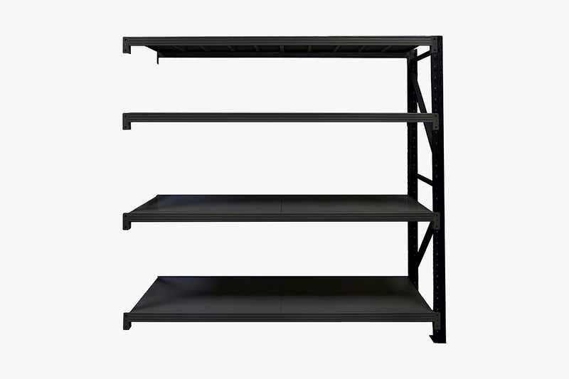 4-Layer Longspan Shelving Add-On Black – 1.5 M