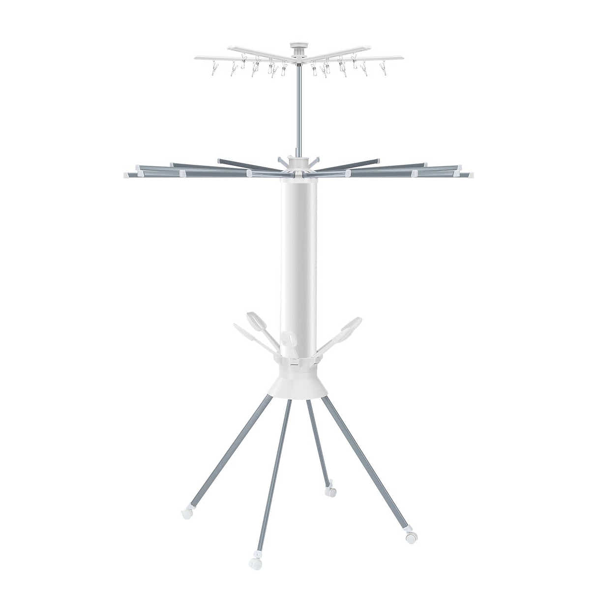 DS BD Clothes Drying Rack Garment Airer Laundry Horse 3 Tier Storage Indoor