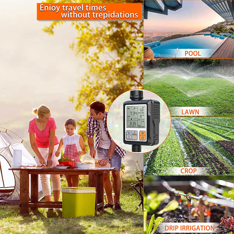 DS BS Outdoor Programmable Smart WiFi Remote Control Sprinkler Timer